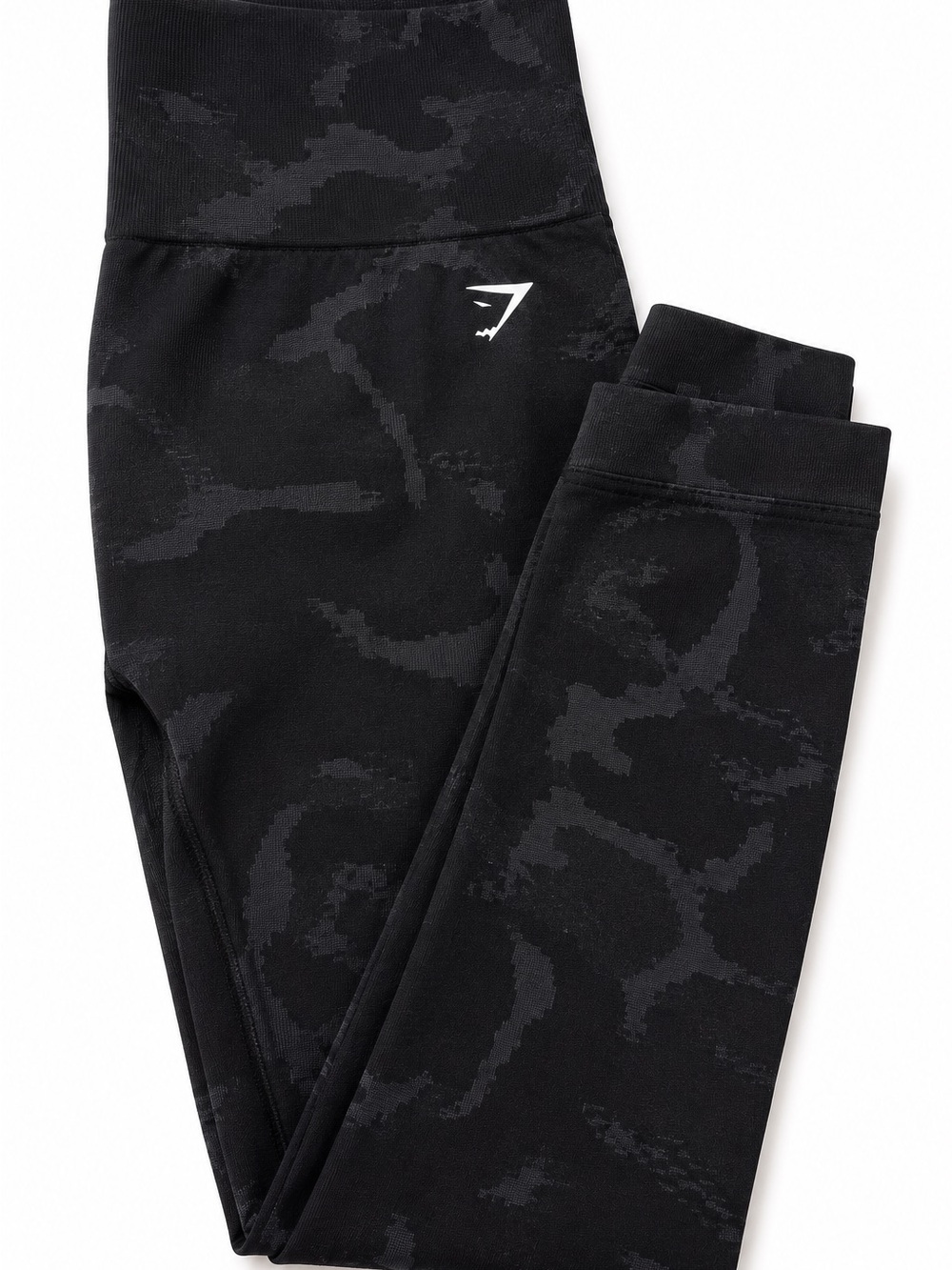 Gymshark Black Camo High-Waist Leggings